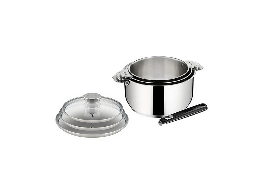 Lagostina Série de 3 casseroles inox 16/18/20cm - 138600007