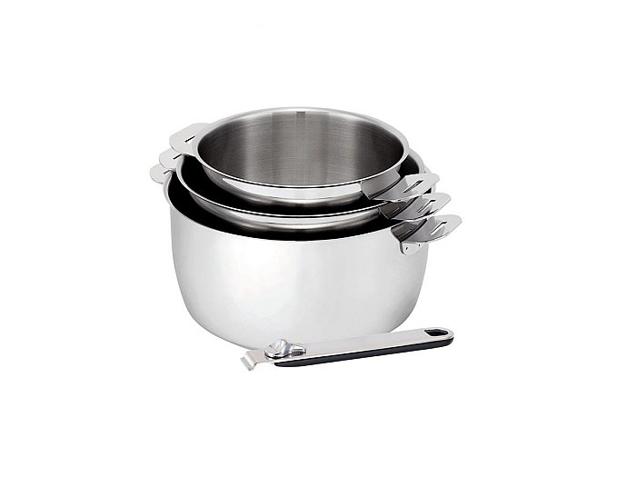 Beka Série de 3 casseroles 16/18/20 cm inox 12566954