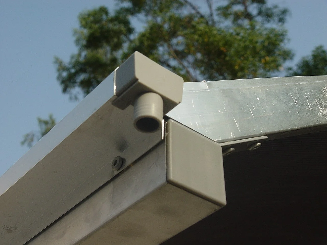 Habrita Carport 14.62 m2 gris anthracite - CAR 3048 ALRP