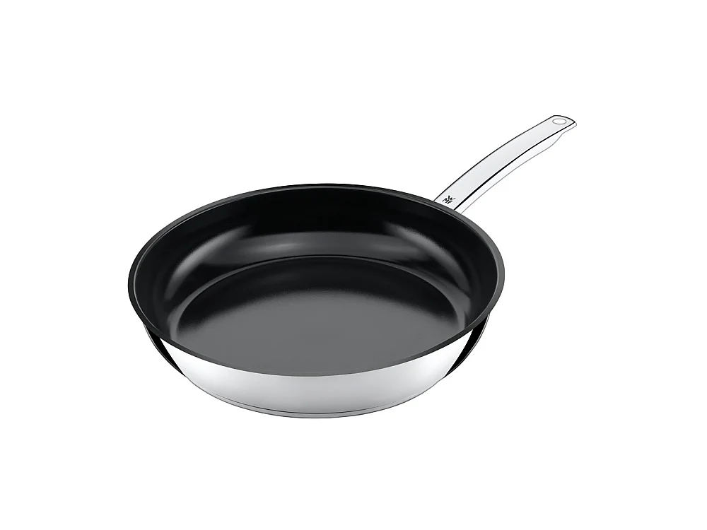Wmf Poêle inox 32cm - 0748326021