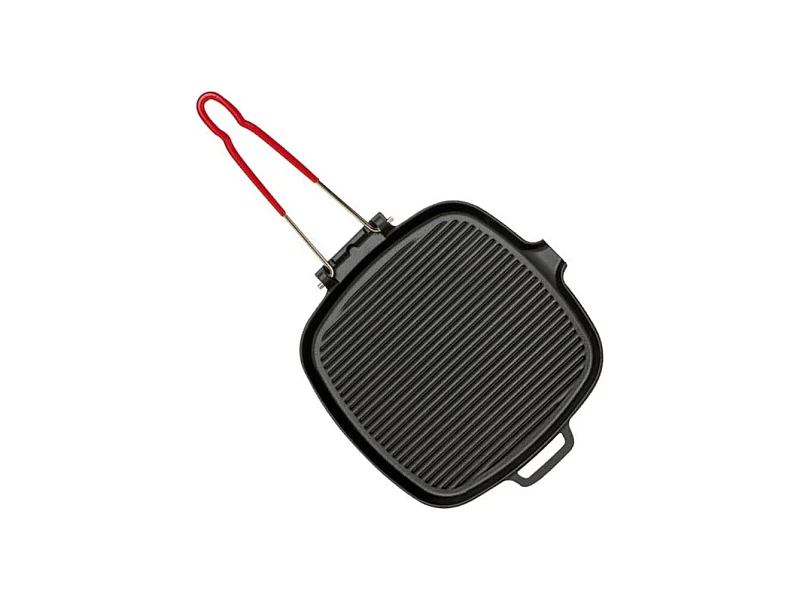 Invicta Grill carré fonte 25cm noir - 32720