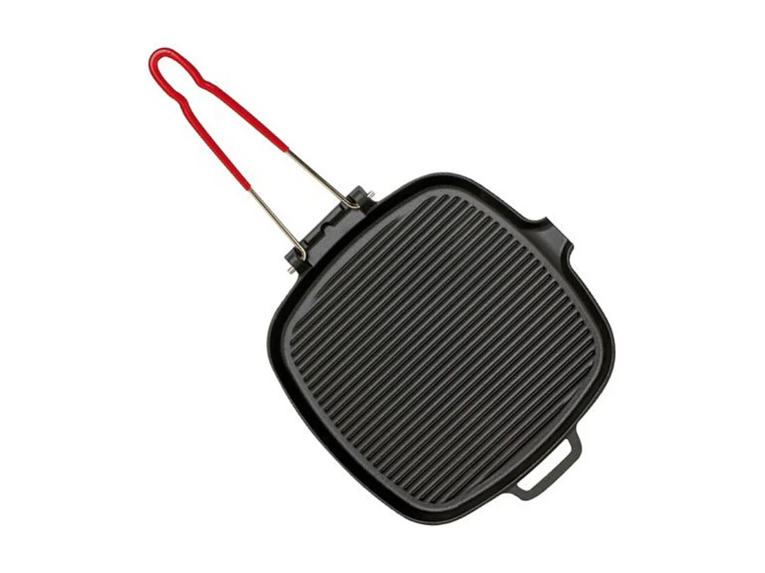 Invicta Grill carré fonte 25cm noir - 32720