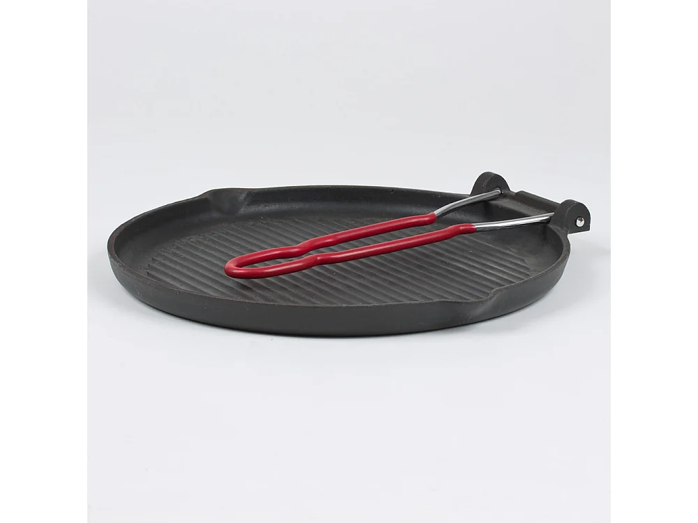 Invicta Grill rond fonte 23cm noir - 32710