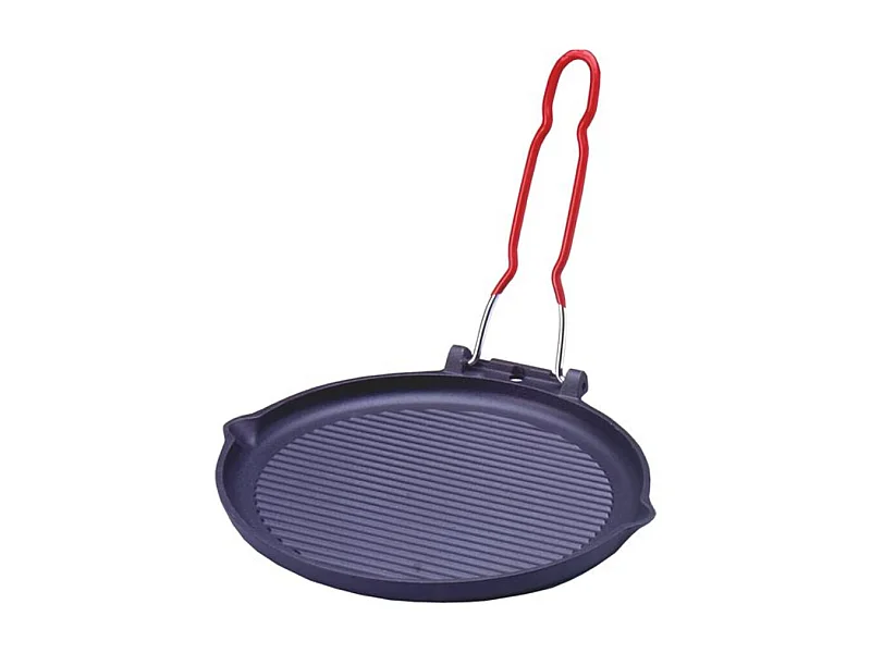 Invicta Grill rond fonte 23cm noir - 32710