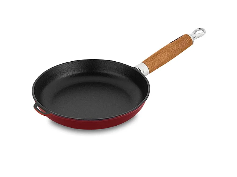Chasseur Poêle fonte émaillée 28cm rouge - 313003