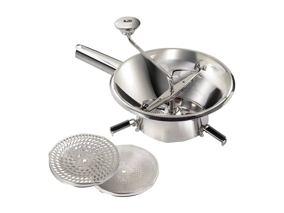 Moulin à légumes 3 grilles 24 cm en inox