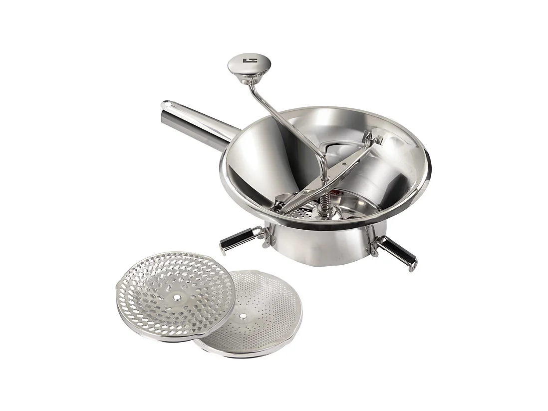 Moulin à légumes 3 grilles 24 cm en inox