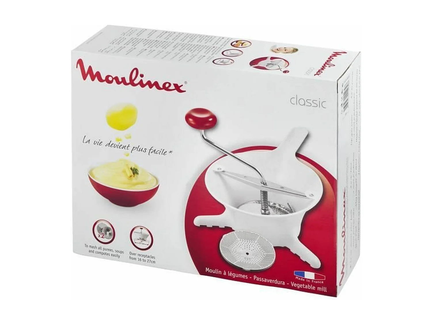 Moulin à légumes 24 cm