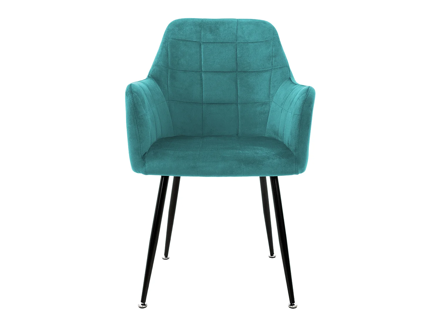 Set di 4 sedie, sedie sala da pranzo, sedie soggiorno, sedia imbottita, sedia cucina, velluto