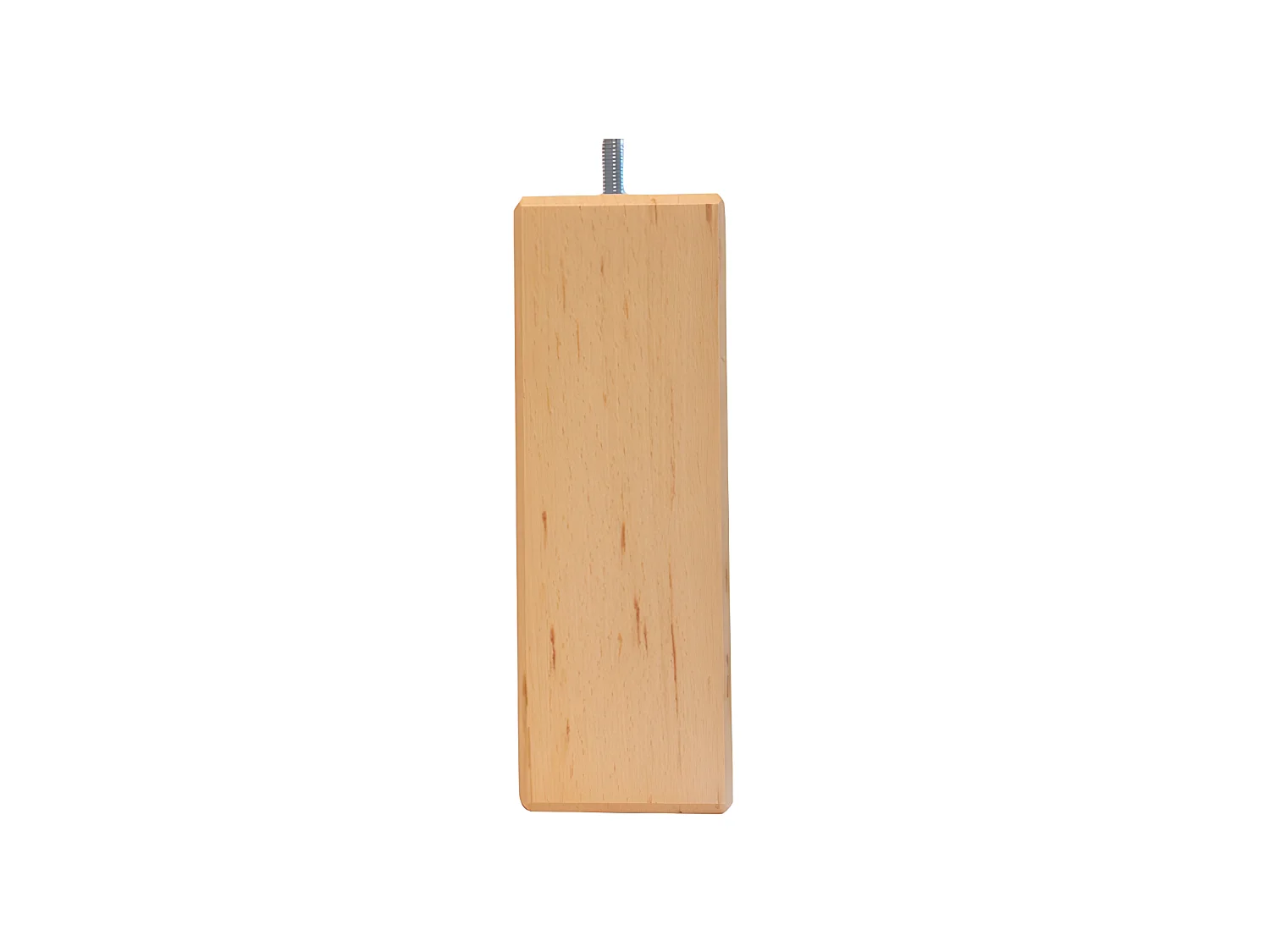 BELLECOUR LITERIE | Pied de lit carré en bois Hauteur 20 cm (vendu à l'unité)