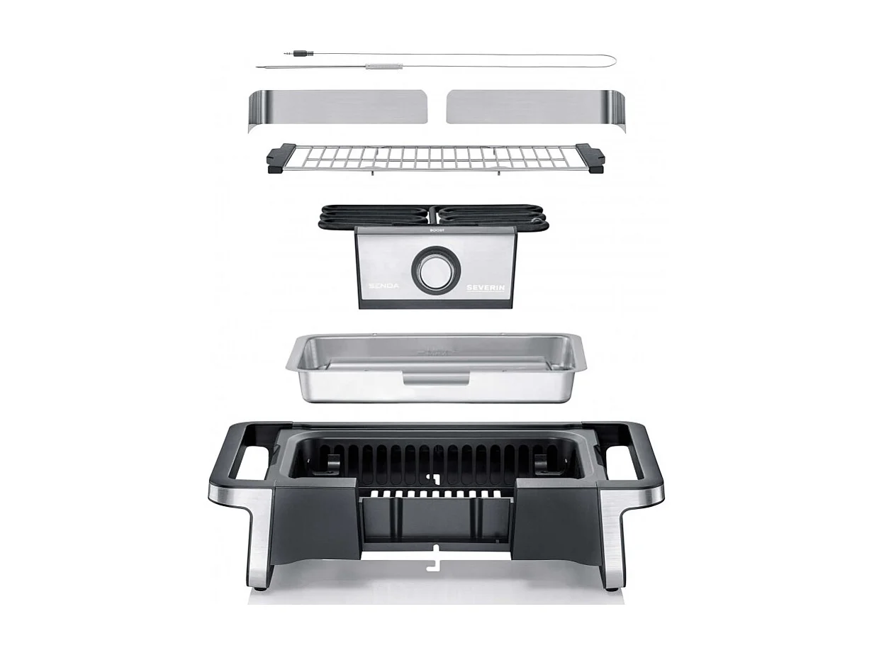 Severin Barbecue électrique posable 3000w - pg8113
