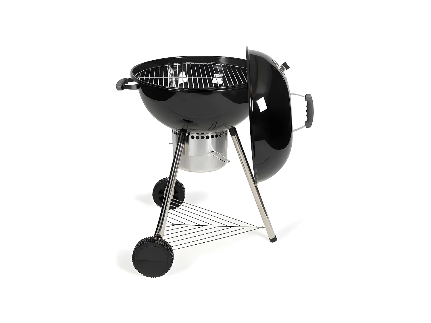 Livoo Barbecue four à pizza 54cm noir - doc271
