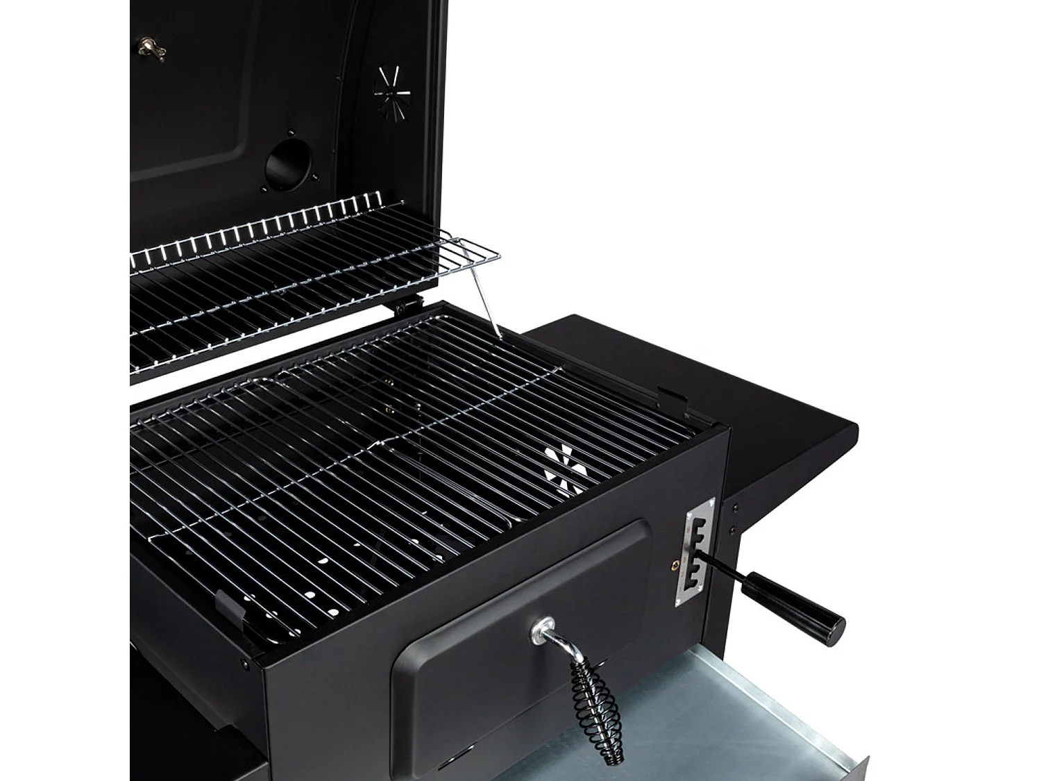 Somagic Barbecue à charbon 42.5x33cm avec chariot - 306446