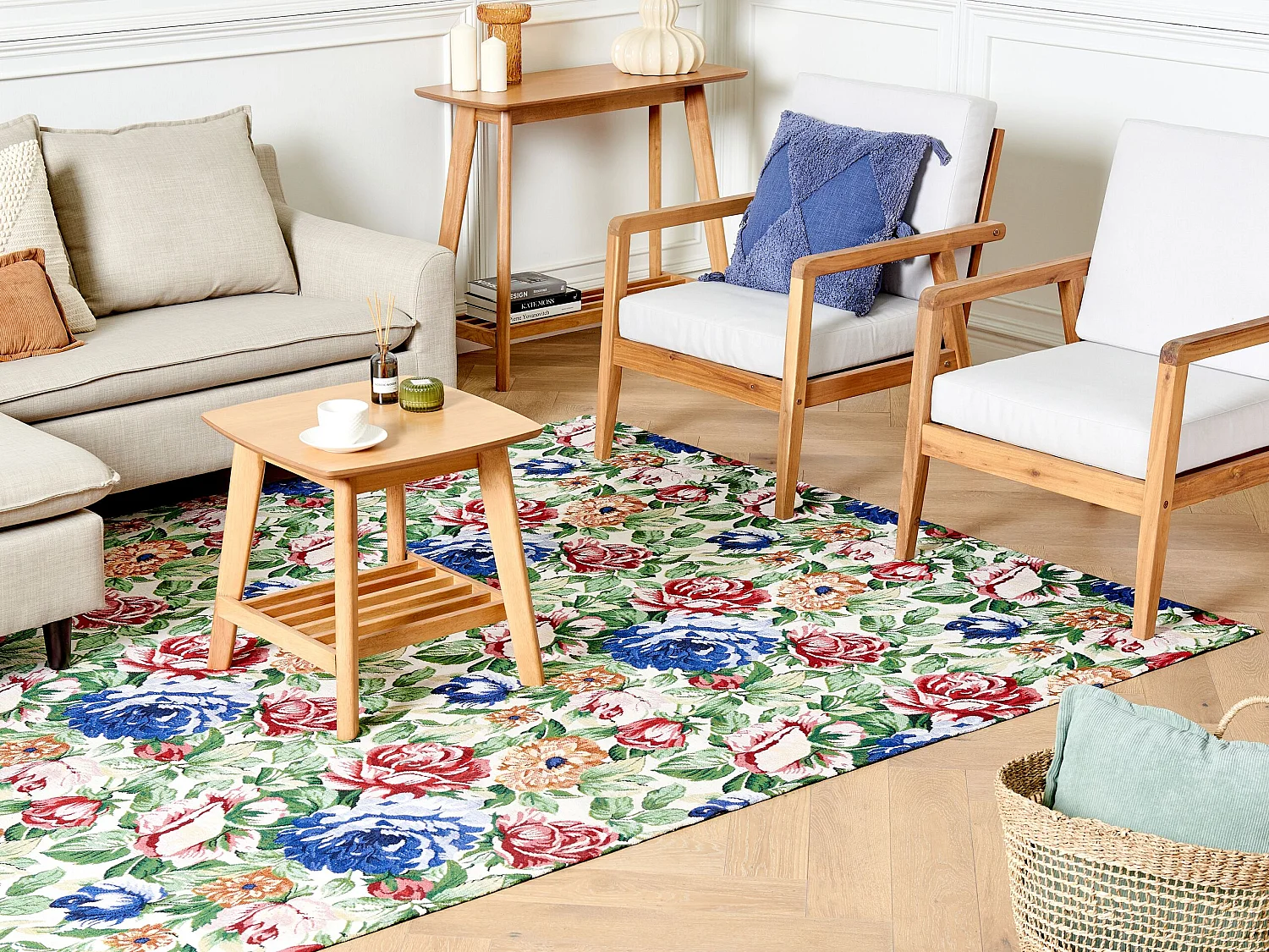 Tappeto cotone multicolore 200 x 300 cm FARWAN