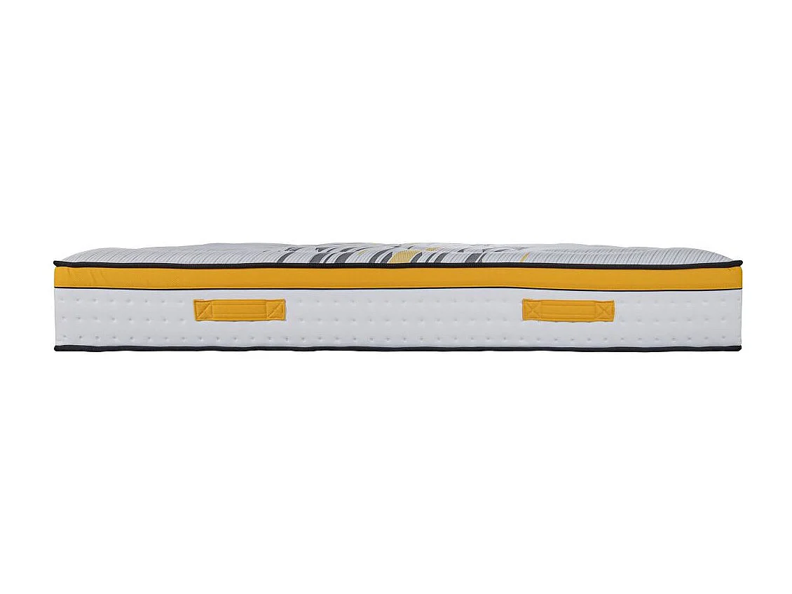 Matelas 180x200 Rugby - Ressorts ensachés - Hauteur 27 cm - Soutien très ferme