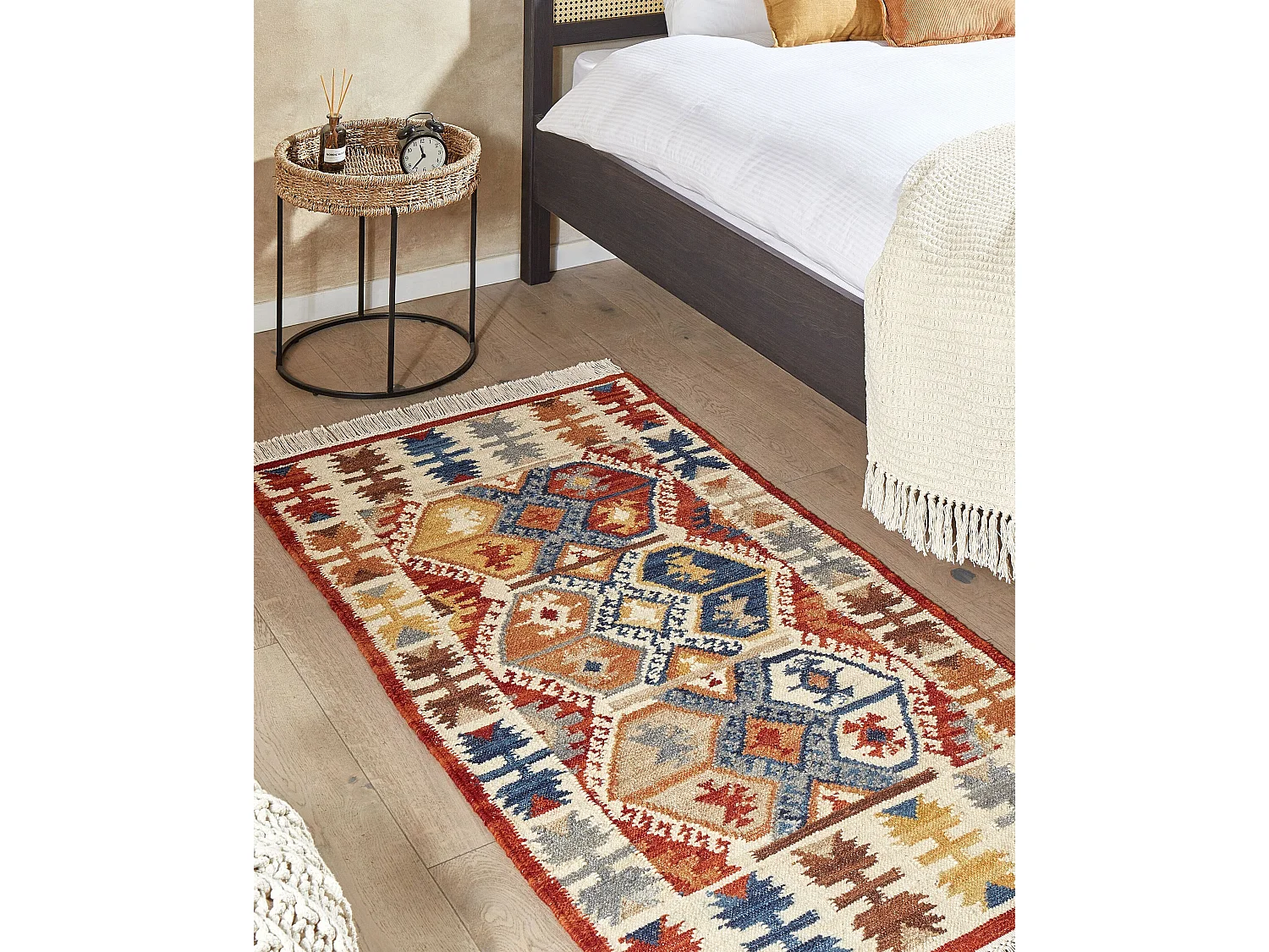 Tapis VANASHEN Multicolore 80 x 150 cm Laine Kilim