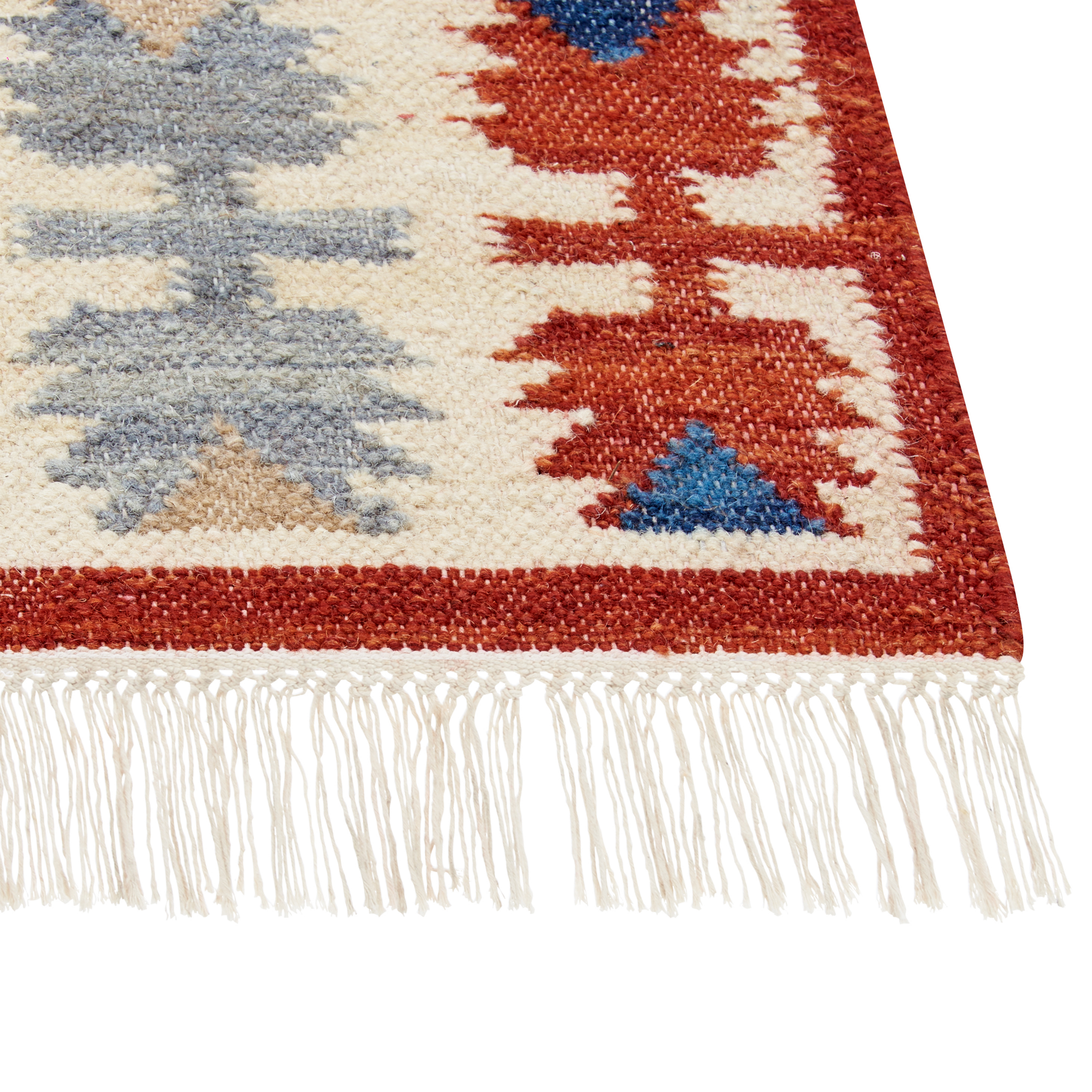 Tappeto kilim lana multicolore 200 x 300 cm VANASHEN