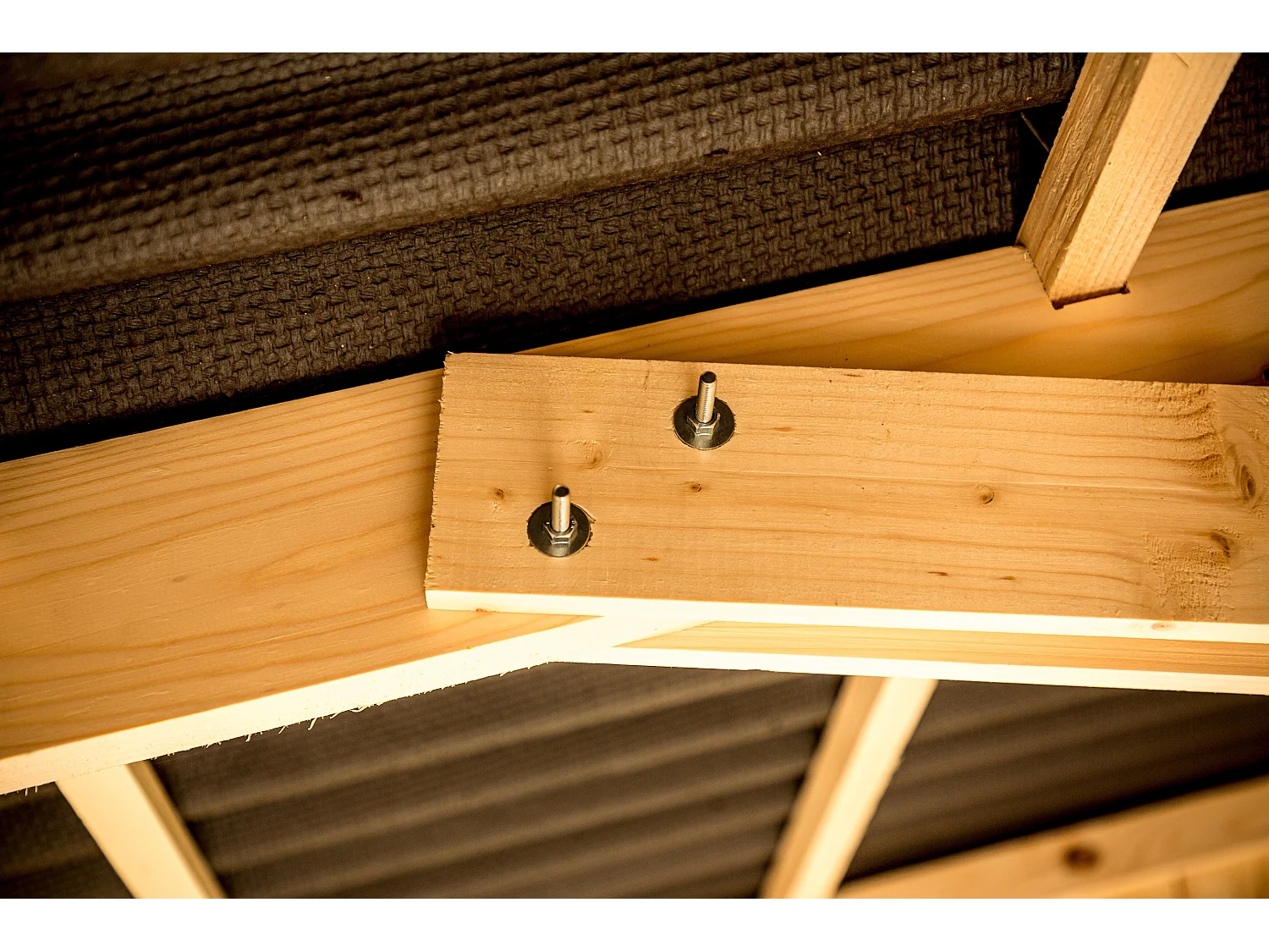 Habrita Abri en panneaux 5.41 m² sans plancher - ed2820.02