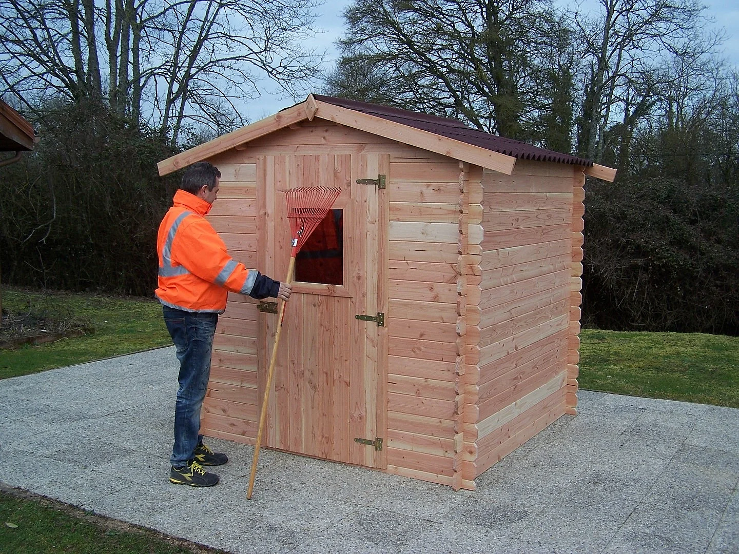 Habrita Abri de jardin sans plancher 3.24 m² - da2020.02n