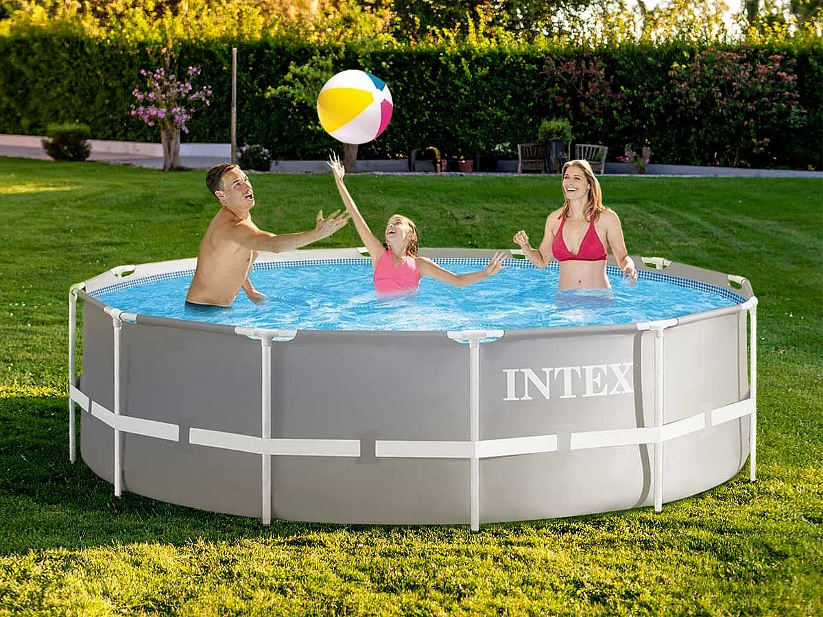 Intex rond zwembad 366x99 cm met filterpomp en ladder