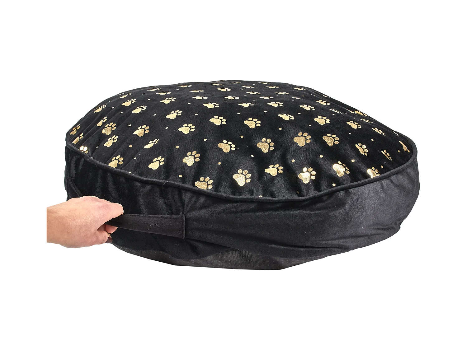 Coussin Pour Animaux 60x60x10cm Noir