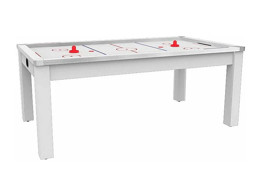 Table de Air Hockey Convertible "Calgary" 213cm Blanc