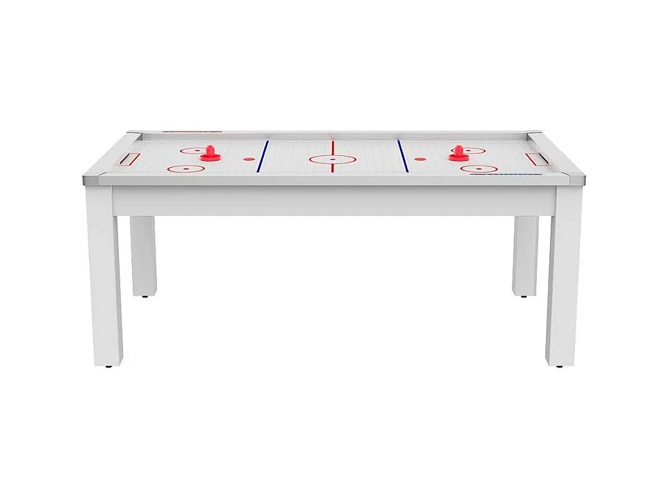 Table de Air Hockey Convertible "Calgary" 213cm Blanc