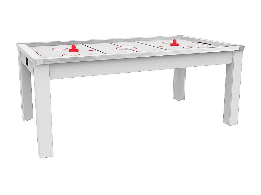 Table de Air Hockey Convertible "Calgary" 213cm Blanc