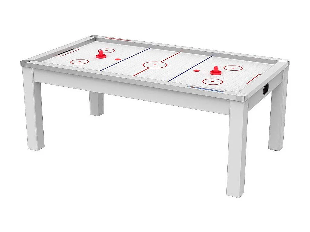 Table de Air Hockey Convertible "Calgary" 213cm Blanc