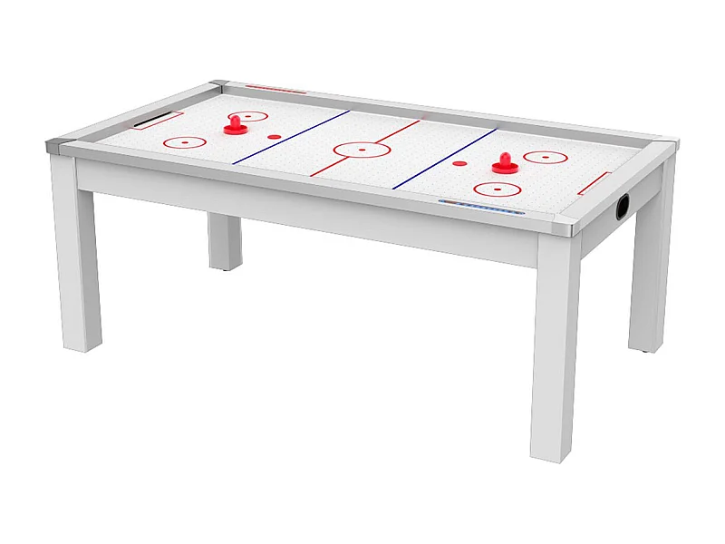 Table de Air Hockey Convertible "Calgary" 213cm Blanc