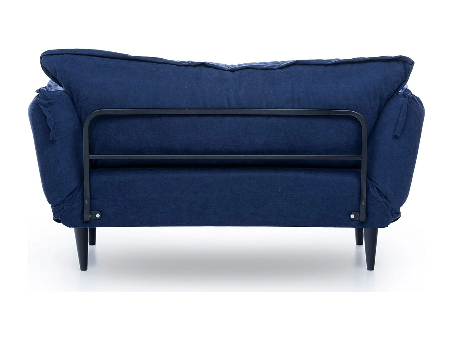 Sofá Altadena 264, Azul, 200x70x85cm, Tapiz, Patas: Madera, Parcialmente montado