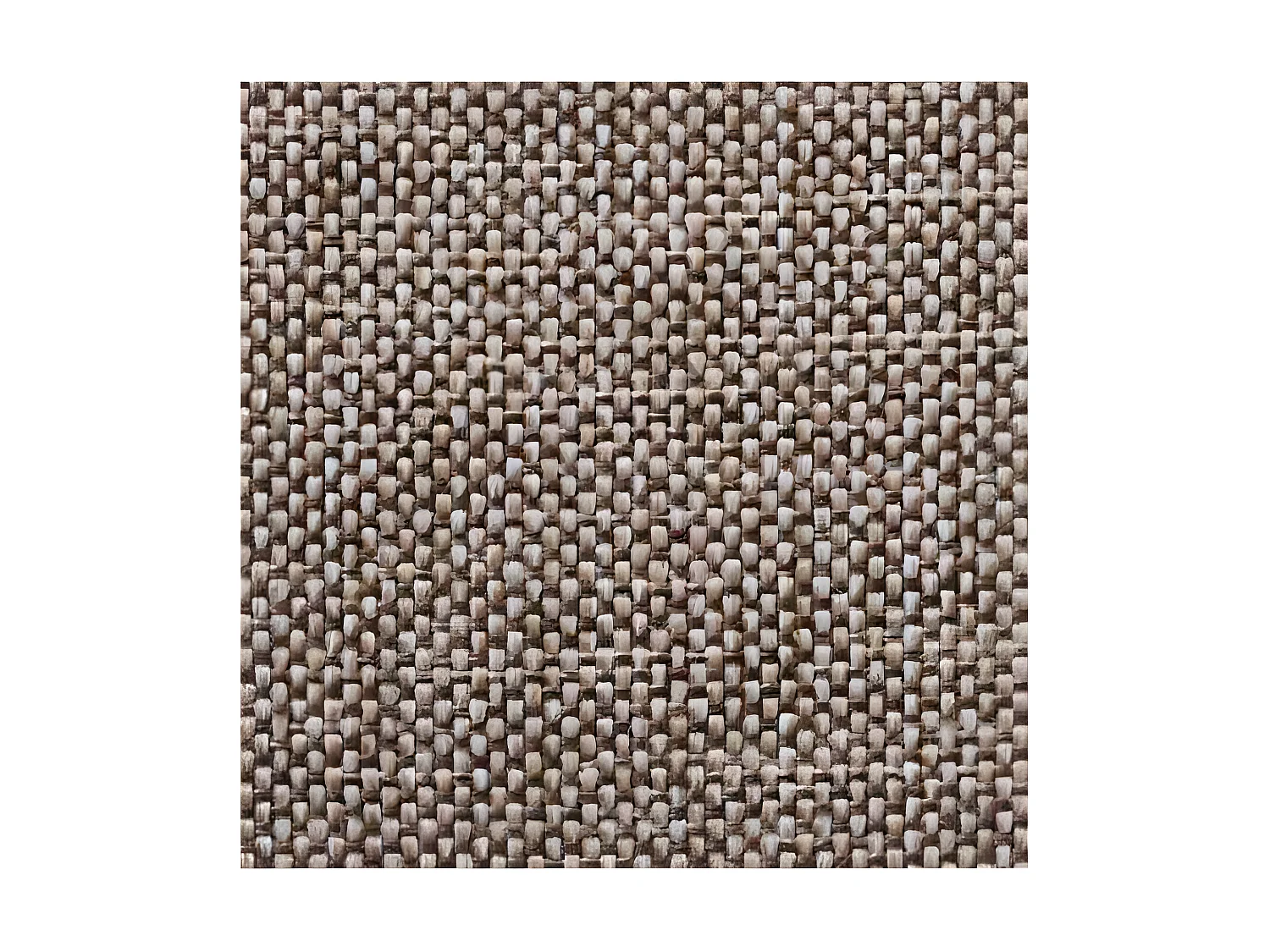 Canapé 3 places convertible Hermoso Tissu Blanc crème