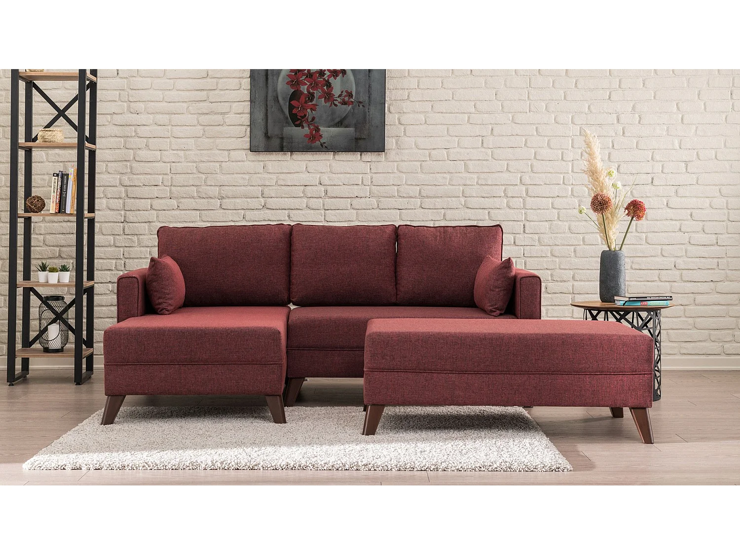 Conjunto de muebles tapizado Altadena B100, Función de descanso, Tapiz