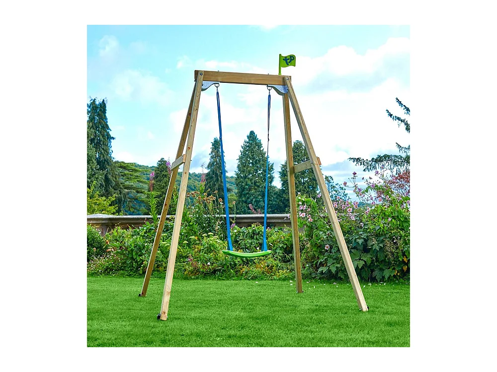 Portique en bois balançoire Forest 1 balançoire