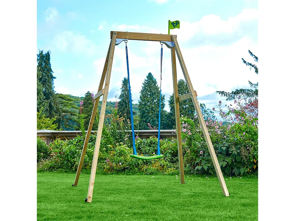 Portique en bois balançoire Forest 1 balançoire