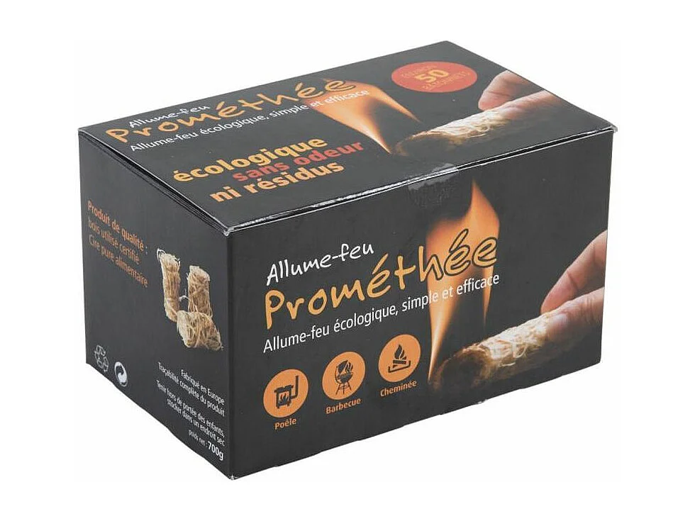 Batonnet allume feu cheminée poele ou barbecue (par 52)