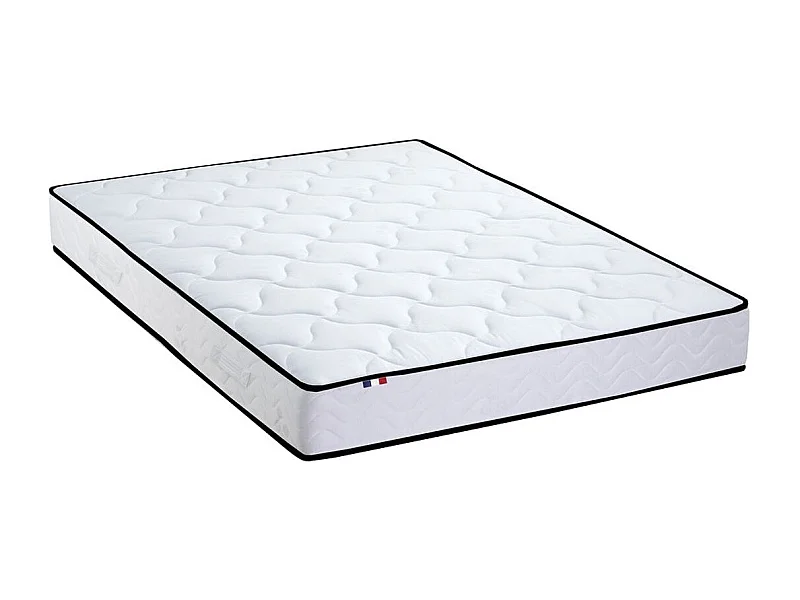 Matelas Ressorts + Mémoire de forme ELOISE - Made in France Dimensions - 140 x 190 cm