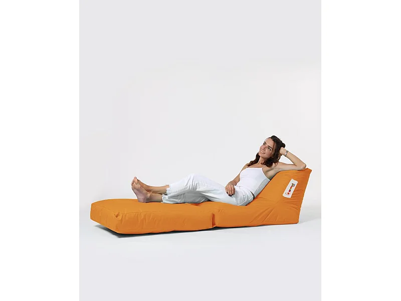 Pouf convertible / coussin de sol Kendel Orange