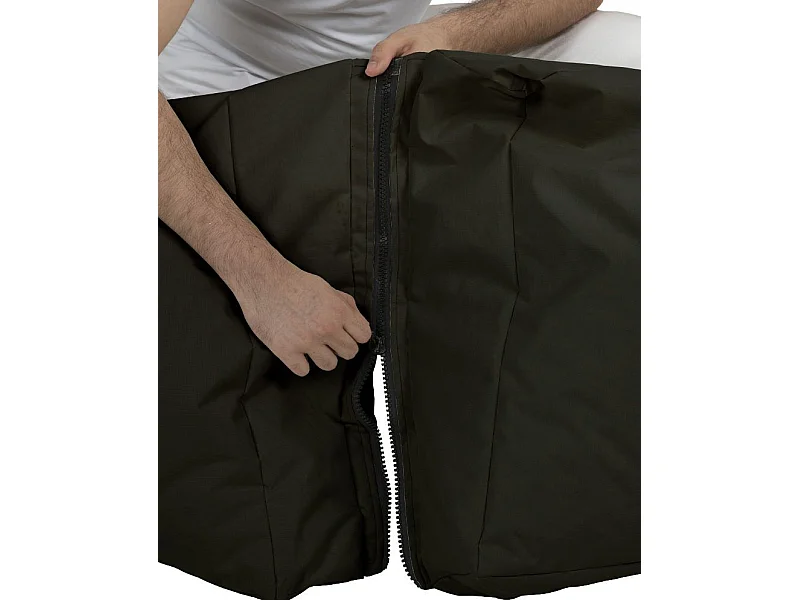 Pouf convertible / coussin de sol Kendel Noir