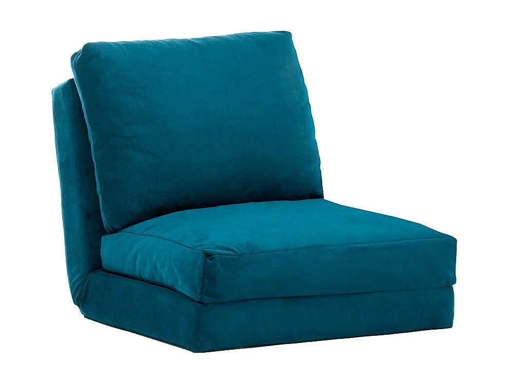 Poltrona-Cama versátil de 1 lugar – 60 x 68 x 62 cm – verde – metal e poliéster