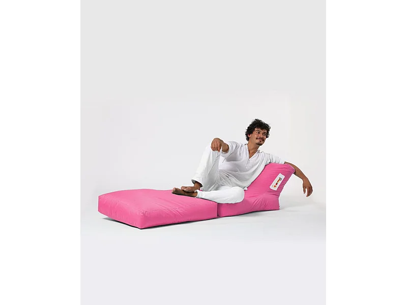 Pouf convertible / coussin de sol Kendel Rose