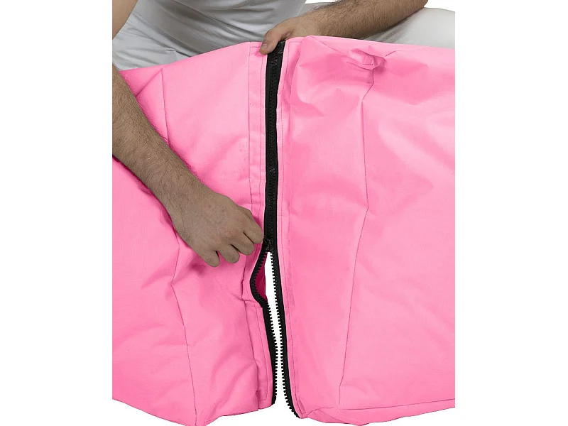 Pouf convertible / coussin de sol Kendel Rose