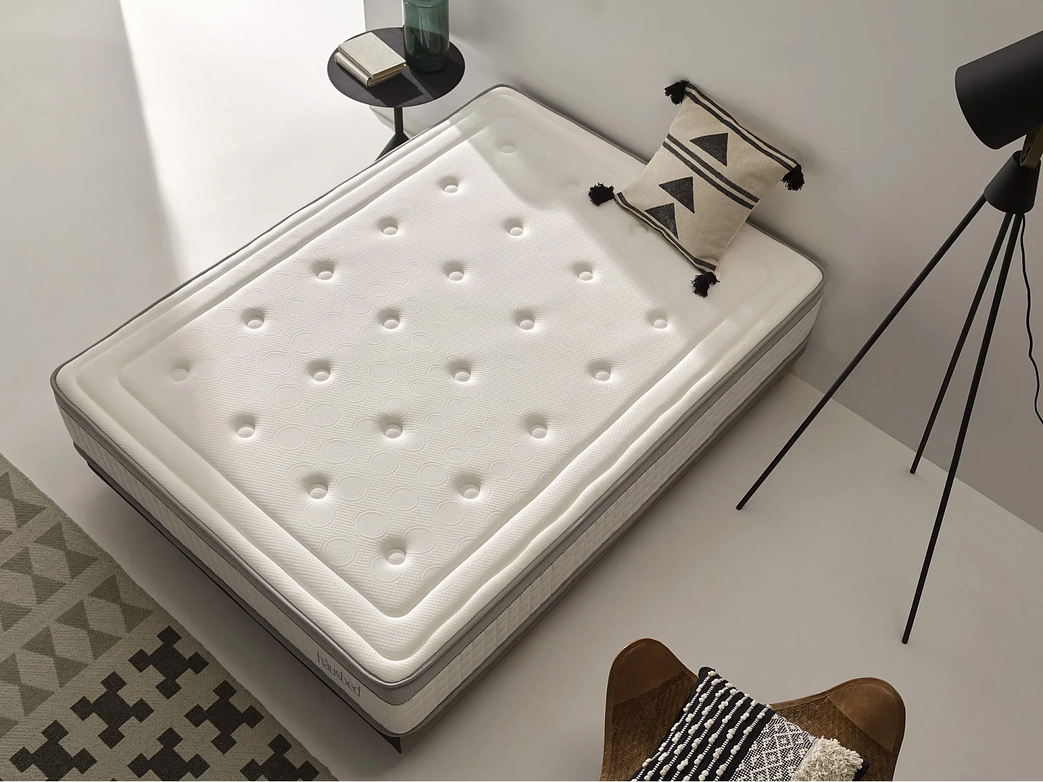 Matelas viscoélastique Hr Biopore Birke 135X180 cm Häusbed