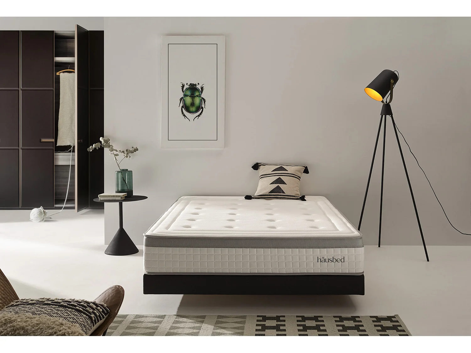 Colchón Viscoelástico Hr Biopore Birke 90X190 cm Häusbed