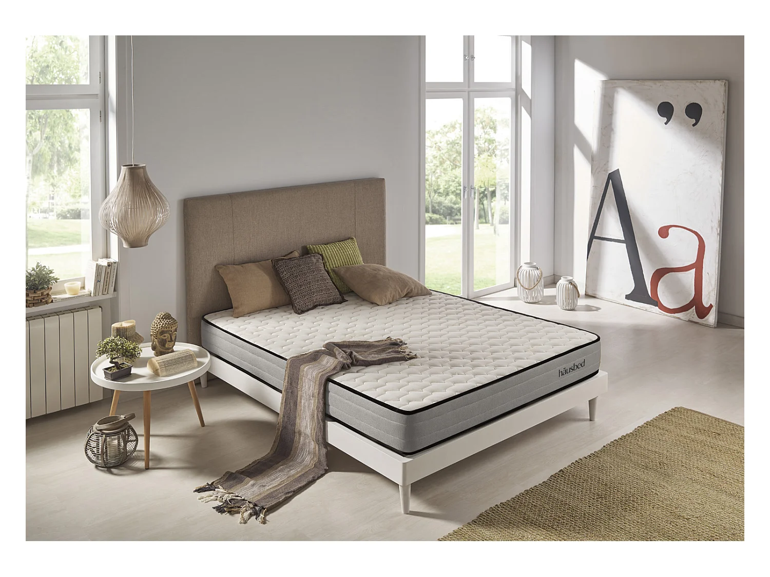 Colchón Viscoelástico Hr Air Confort Wallin 120X200 cm Häusbed