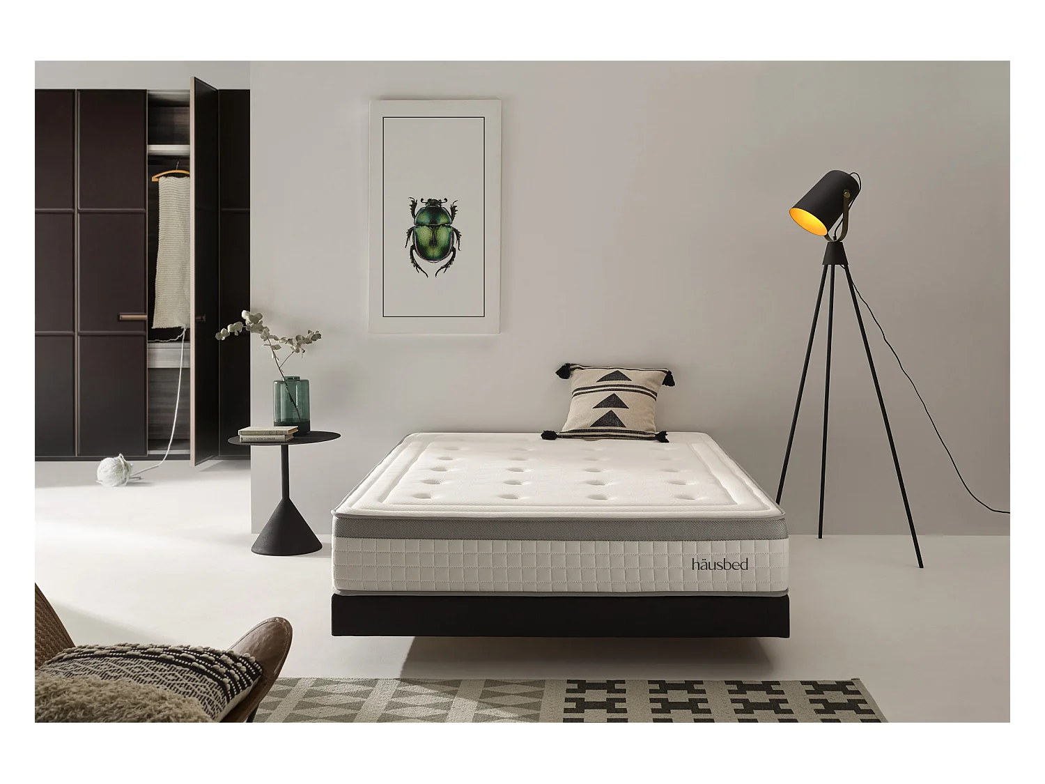 Colchón Viscoelástico Hr Biopore Birke 90X200 cm Häusbed