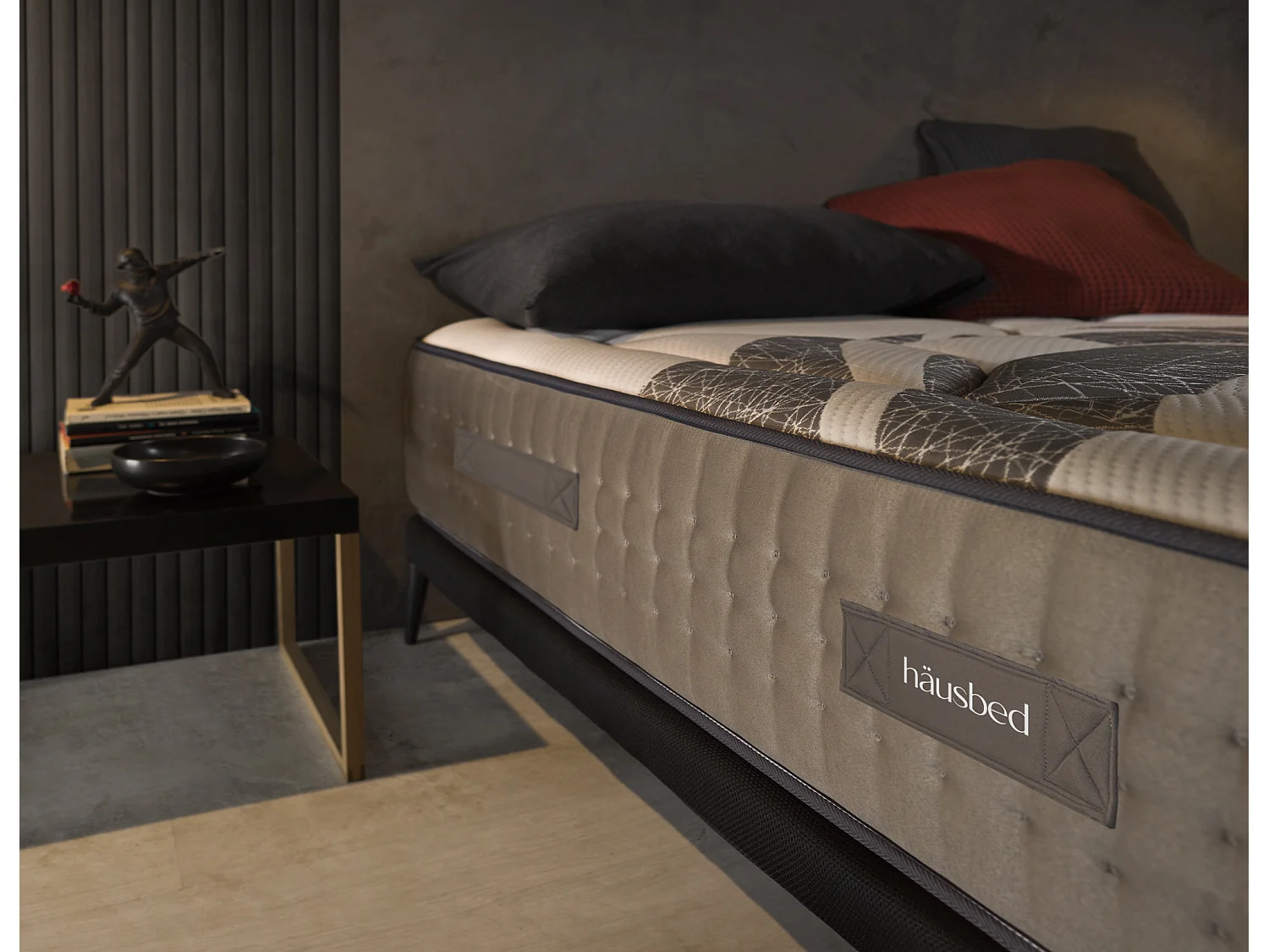 Springbox System Söner Matelas à ressorts ensachés 160X190 cm Häusbed