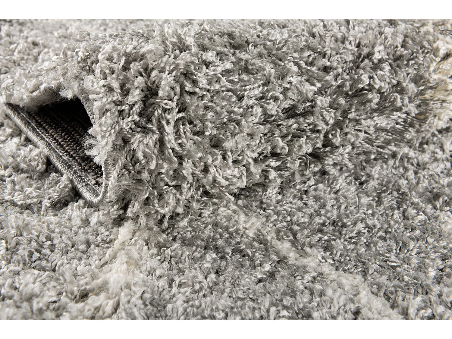 Hoogpolig tapijt 183x61 Grijs Lachen Fence