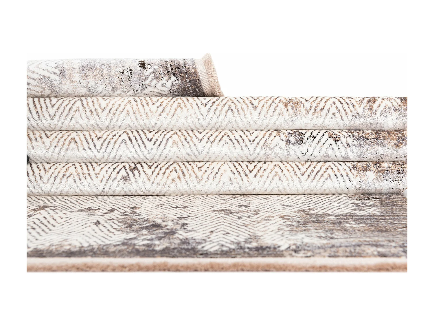 Tapis 80x305 gris Airolo Modern