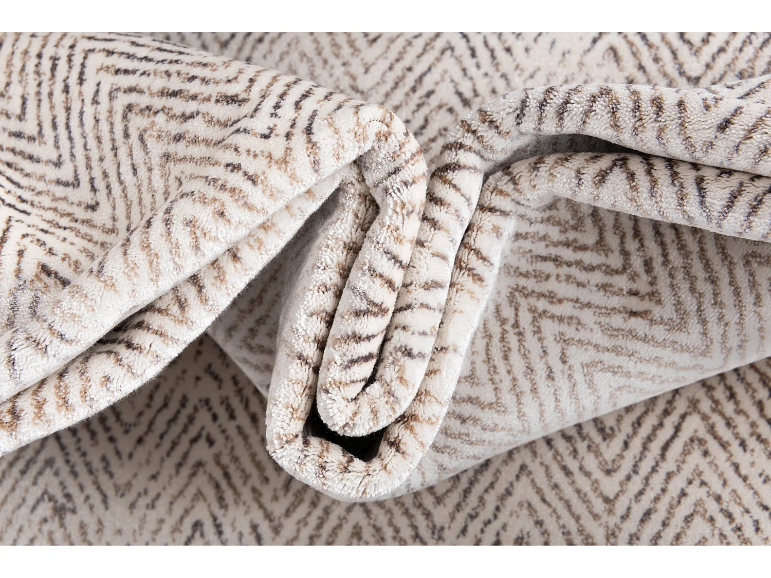 Tapis 80x305 gris Airolo Modern